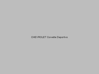 Enganches económicos para CHEVROLET Corvette Deportivo